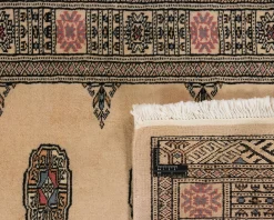 Pakistan handknotted orientalisk matta 83 x 314 cm beige