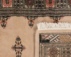 Pakistan handknotted orientalisk matta 81 x 305 cm beige