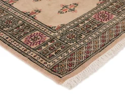 Pakistan handknotted orientalisk matta 80 x 298 cm beige