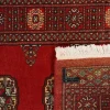 Pakistan handknotted orientalisk matta 81 x 303 cm svart / blå