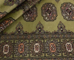 Pakistan handknotted orientalisk matta 66 x 181 cm
