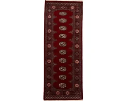 Pakistan handknotted orientalisk matta 80 x 207 cm