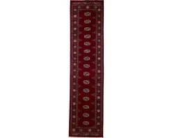 Pakistan handknotted orientalisk matta 77 x 314 cm