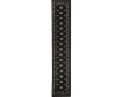 Pakistan handknotted orientalisk matta 76 x 396 cm