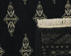 Pakistan handknotted orientalisk matta 137 x 194 cm