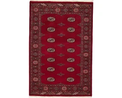 Pakistan handknotted orientalisk matta 125 x 186 cm