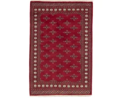 Pakistan handknotted orientalisk matta 140 x 209 cm