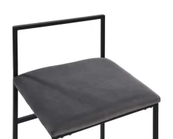 Pan barstol svart, set om 6