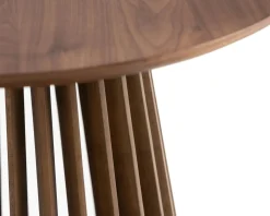 Peyra soffbord ø 60 cm valnöt
