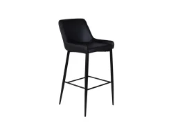 Plaza barstol svart, set om 2