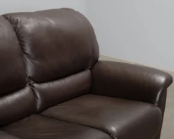 Pohjanmaan Modena 2-sits soffa brun läder