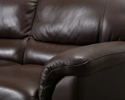 Pohjanmaan Modena 2-sits soffa brun läder