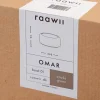 Raawii Omar 01 skål Smoke Green