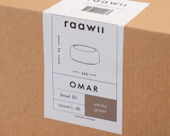 Raawii Omar 01 skål Smoke Green