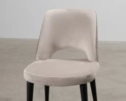 Richmond Interiors Giovanna stol i sammet beige