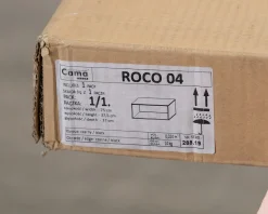 Roco vitrinskåp svart