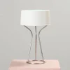 Örsjö Aria bordslampa vit / stål