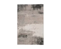 Rugvista Arte matta 160 x 230 cm greige / mörkgrå