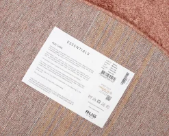 Rugvista Essential Memphis matta Ø 150 cm terracotta