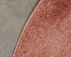 Rugvista Essential Memphis matta Ø 150 cm terracotta
