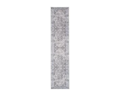 Rugvista Gina Orientalmatta 80 x 350 cm blågrå