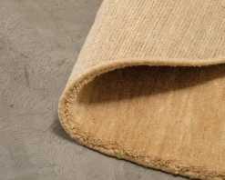 Rugvista Handloom ullmatta ø 150 cm beige