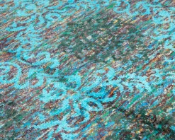 Rugvista Kamala matta 190 x 290 cm blå / grön