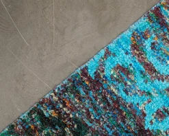 Rugvista Kamala matta 190 x 290 cm blå / grön