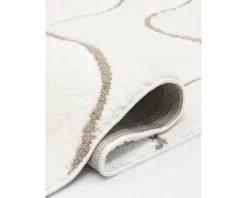 Rugvista Whisper matta 240 x 240 cm vit / beige