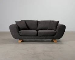 Shapes Moon 2-sits soffa mörkgrå