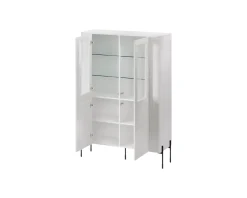 Sherie vitrinskåp musta