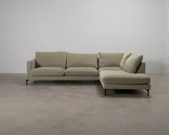 4-sits hörnsoffa grön