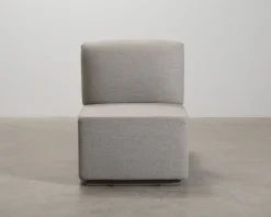 2-sits soffmodul grå
