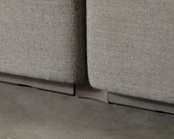 2-sits soffmodul grå