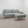 Skåne 2,5-sits soffa med fotpall
