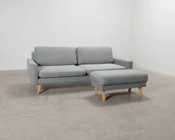 Skåne 2,5-sits soffa med fotpall