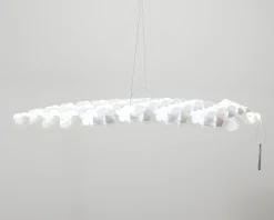 Slamp Nuvem lamp skärm vit
