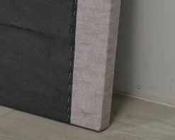 Sänggavel 150 cm harmaa