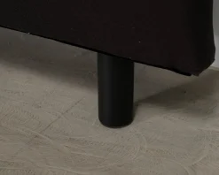Sänggavel 180 cm svart