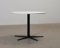Sofacompany Allie matbord ø 120 cm vit / svart