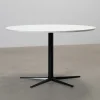 Sofacompany Allie matbord ø 120 cm vit / svart