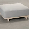 Sofacompany Aya fotpall green harmaanbeige