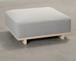 Sofacompany Aya fotpall green harmaanbeige