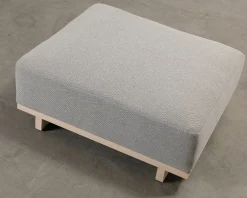 Sofacompany Aya fotpall green harmaanbeige