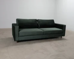 Sofacompany Douglas 3-sits sammetssoffa Velour Lux Dark Green