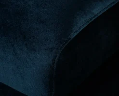 Sofacompany Dylan fotpall Velour Lux Petrol