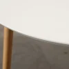Sofacompany Hubert soffbord ø 90 cm vit / ek