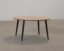 Sofacompany Hubert soffbord ø 90 cm valnöt / svart