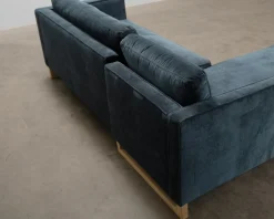 Sofacompany Madison bäddsoffa med divan Danny Dusty Blue
