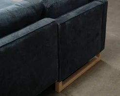 Sofacompany Madison bäddsoffa med divan Danny Dusty Blue
